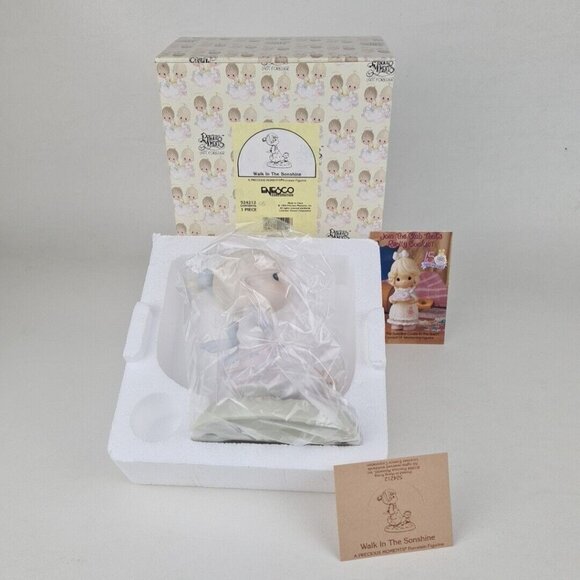 Precious Moments 524212 Walk In The Sonshine Figurine Vintage - Picture 8 of 9